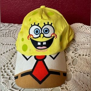 Spongebob Squarepants Yellow Nickelodeon Youth Baseball Cap
